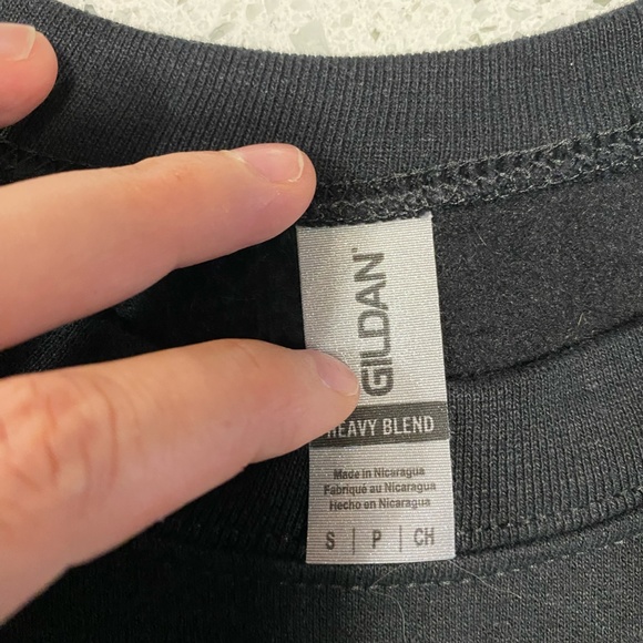 Society6 Honest Blob Says No crew neck sweater - Picture 6 of 7